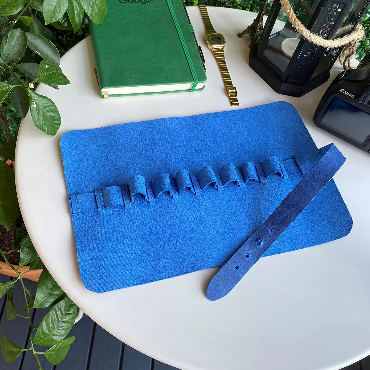 Helsinki - Genuine Leather Large Pen & Pencil Case