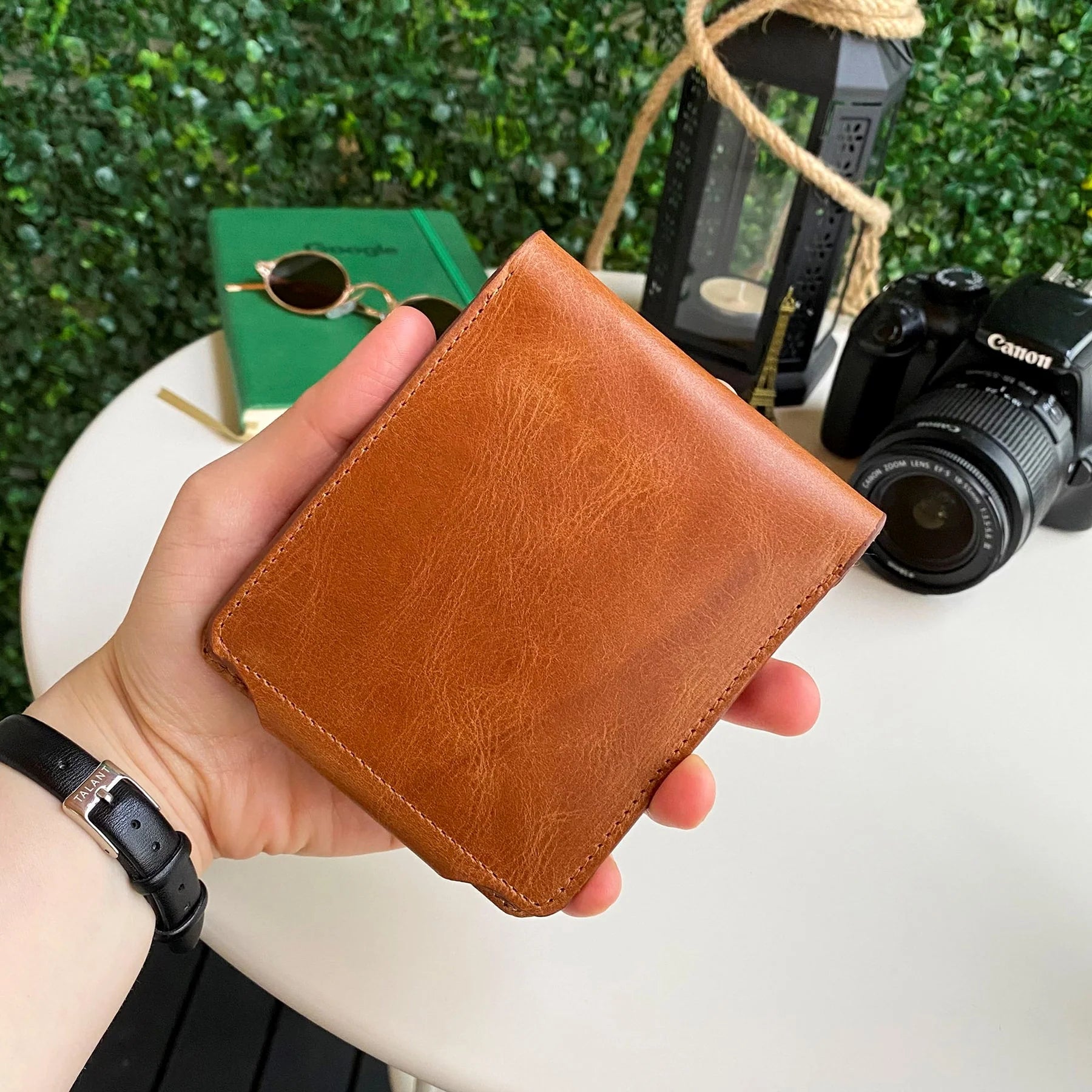 Malibu - Genuine Leather Snap Wallet