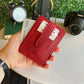 Zona - Genuine Leather Card Holder with ID Windon and Cash Compartment