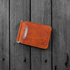 Hodica Larga - Genuine Leather Natural Money Clip Wallet