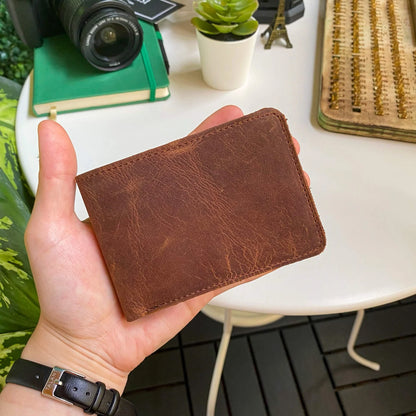 Tulipa - Genuine Leather Natural Wallet