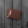 Hodica Larga - Genuine Leather Natural Money Clip Wallet