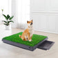 2PCS Realistic Artificial Grass Rug for Pet Potty Training, Synthetic Dog Pee Grass Turf Patch Carpet Pad for Indoor Outdoor